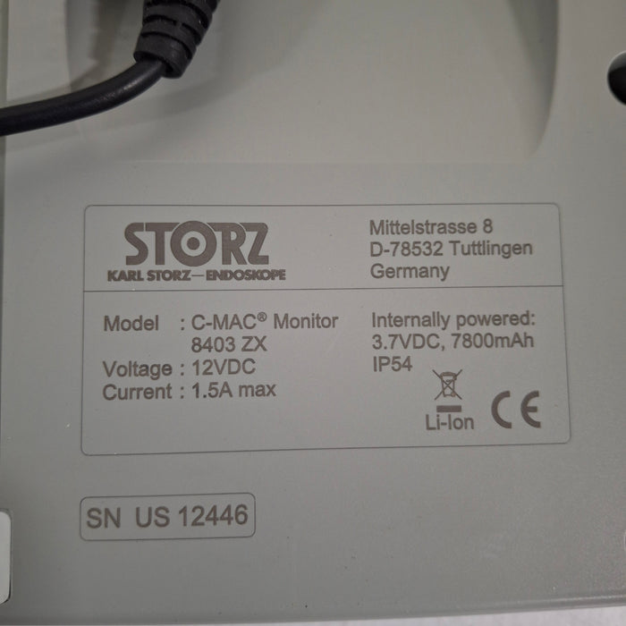 Karl Storz 8403 ZX C-MAC Monitor
