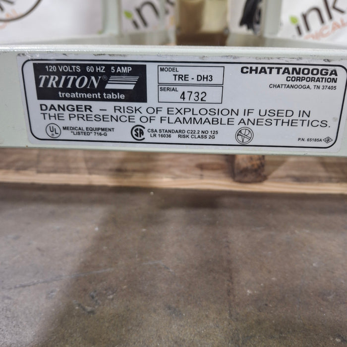 Triton TREDH3 Treatment Table