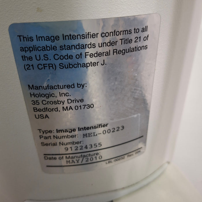 Hologic, Inc. Fluoroscan InSight 2 C-Arm