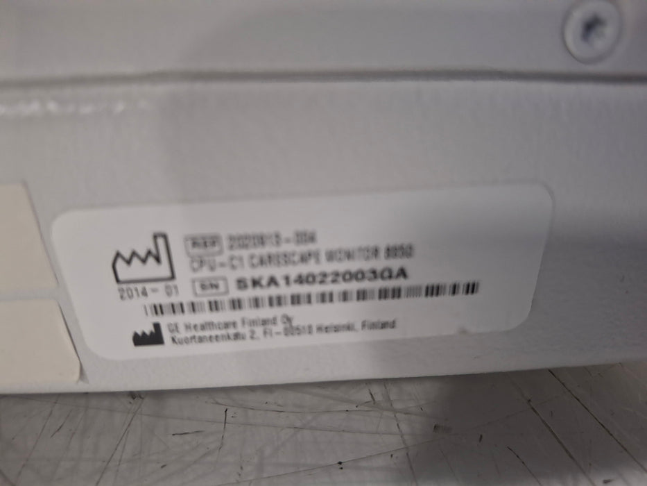 GE Healthcare Carescape B850 CPU Unit
