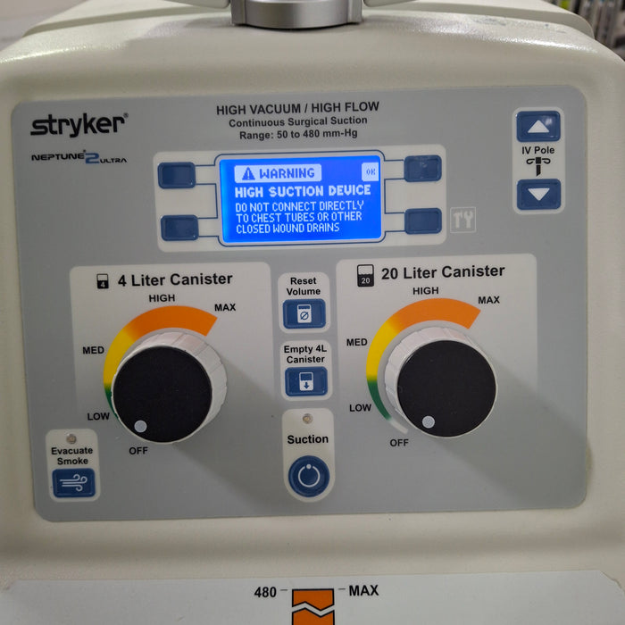 Stryker Neptune 2 Ultra Suction Management System