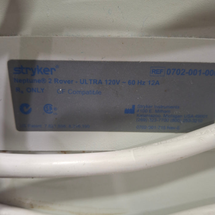Stryker Neptune 2 Ultra Suction Management System