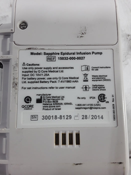 QCore Medical Sapphire Epidural Infusion Pump