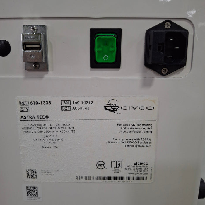 PCI Civco Astra Tee Transesosphageal Probe Disinfector