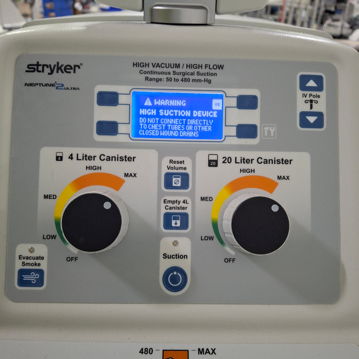 Stryker Neptune 2 Ultra Suction Management System