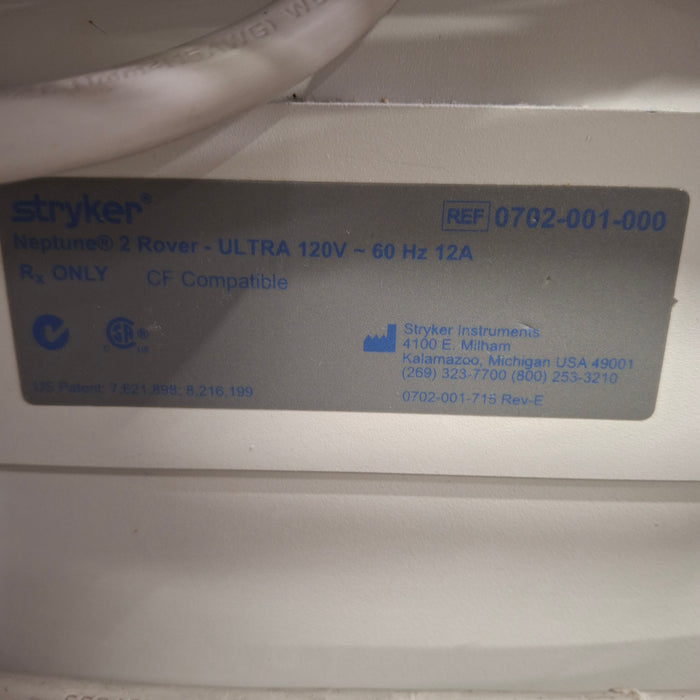Stryker Neptune 2 Ultra Suction Management System