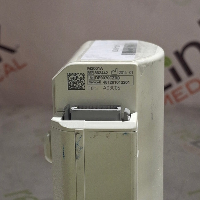 Philips M3001A-A03C06 Masimo SpO2, NIBP, ECG, Temp, IBP MMS Module