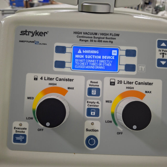 Stryker Neptune 2 Ultra Suction Management System