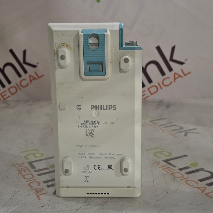 Philips M3001A-A02 OxiMax SpO2, NIBP, ECG MMS Module