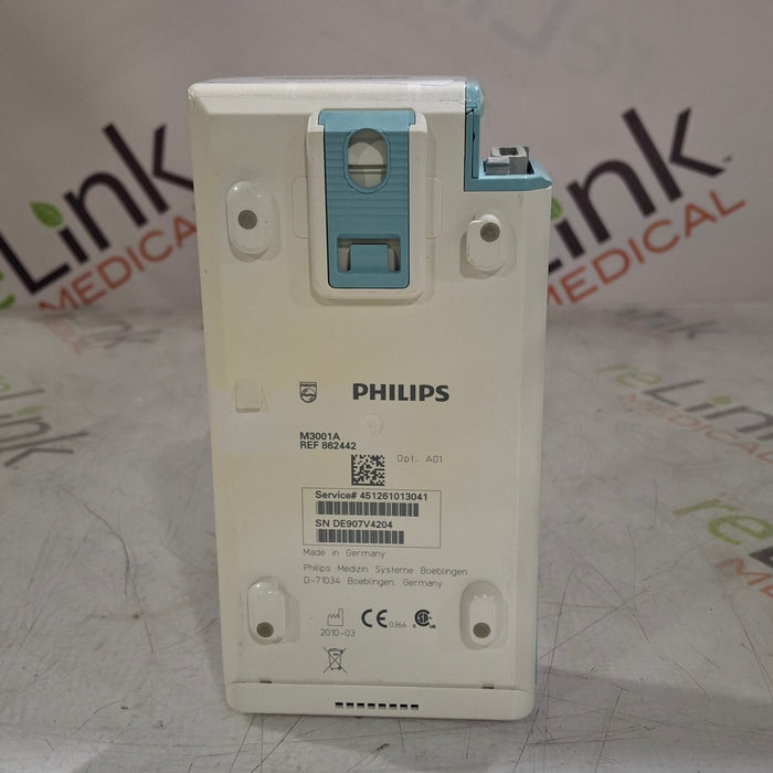 Philips M3001A-A01 Fast SpO2, NIBP, ECG MMS Module