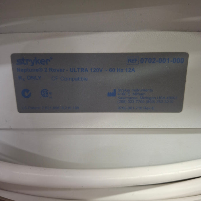 Stryker Neptune 2 Ultra Suction Management System