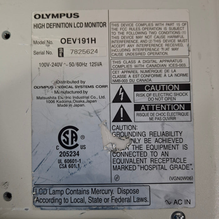 Olympus OEV191H Medical Display