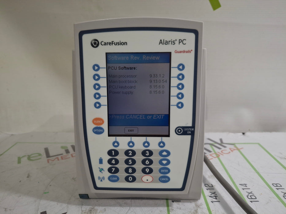 CareFusion Alaris 8015 Small Screen POC Infusion Pump