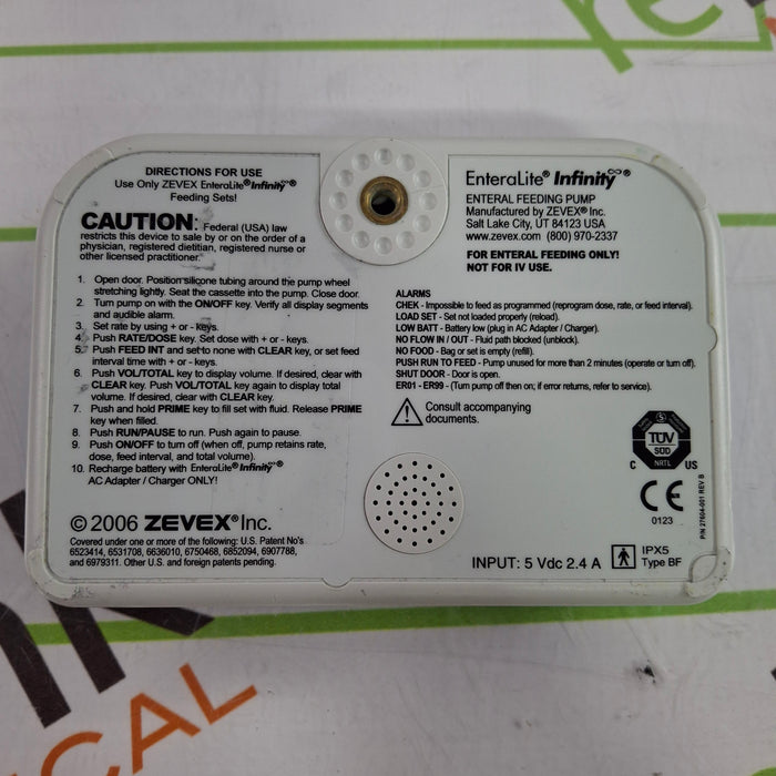 Moog Medical Enteralite Infinity Enteral Feeding Pump