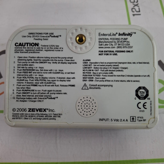 Moog Medical Enteralite Infinity Enteral Feeding Pump