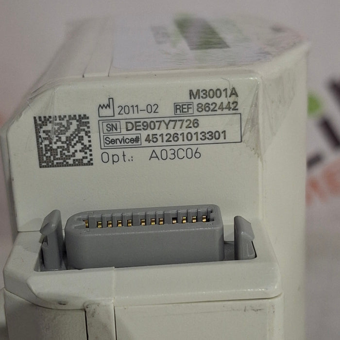 Philips M3001A-A03C06 Masimo SpO2, NIBP, ECG, Temp, IBP MMS Module