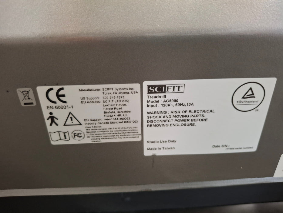 SciFit AC5000 Rehab Treadmill