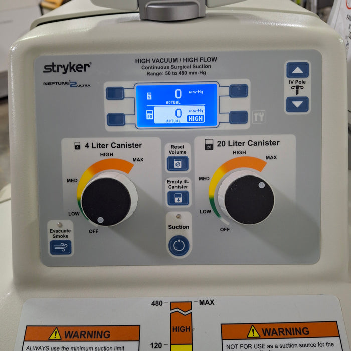 Stryker Neptune 2 Ultra Suction Management System
