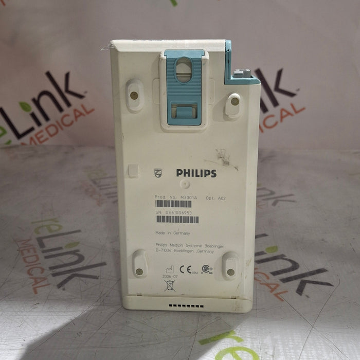Philips M3001A-A02 OxiMax SpO2, NIBP, ECG MMS Module