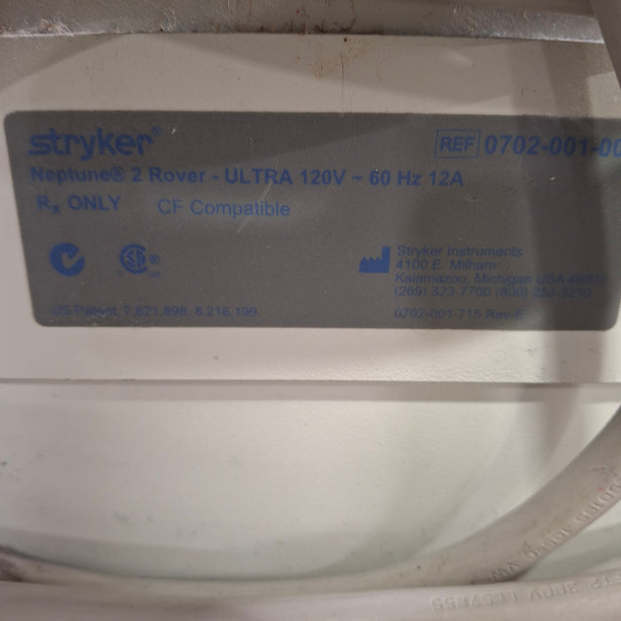 Stryker Neptune 2 Ultra Suction Management System