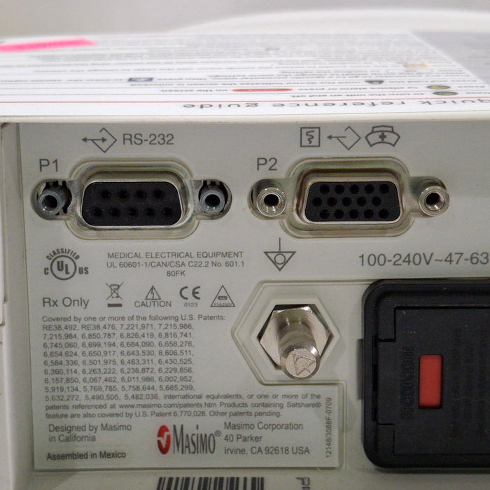 Masimo Radical 7 Pulse Oximeter w/ Base