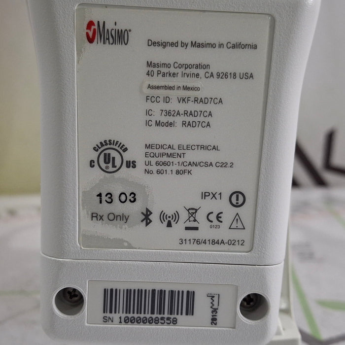 Masimo Radical 7 Pulse Oximeter w/ Base