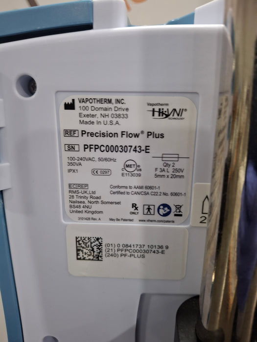 Vapotherm Precision Flow Plus Meter Humidifier