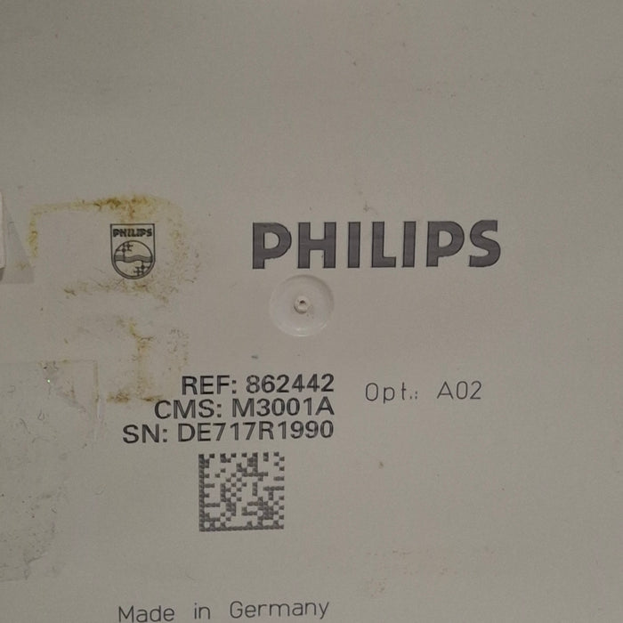 Philips M3001A-A02 OxiMax SpO2, NIBP, ECG MMS Module