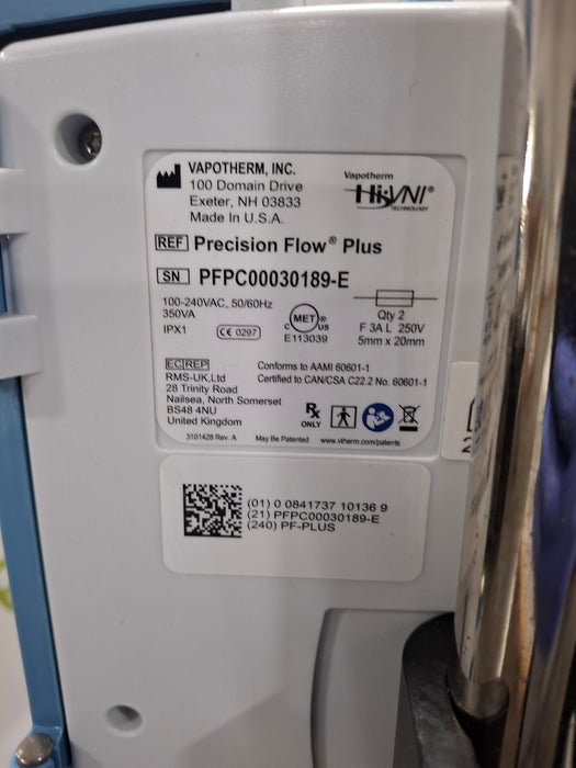 Vapotherm Precision Flow Plus Meter Humidifier