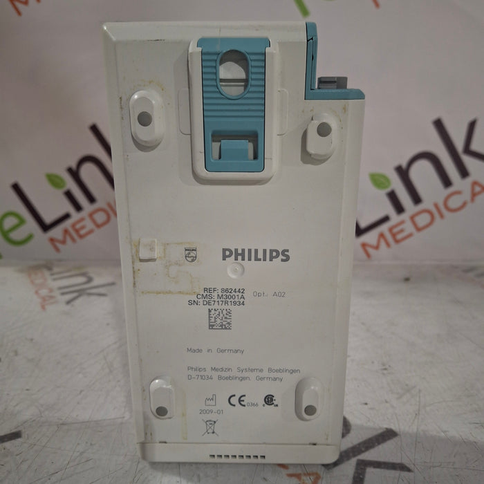 Philips M3001A-A02 OxiMax SpO2, NIBP, ECG MMS Module