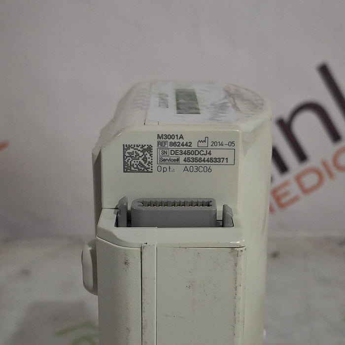 Philips M3001A-A03C06 Masimo SpO2, NIBP, ECG, Temp, IBP MMS Module