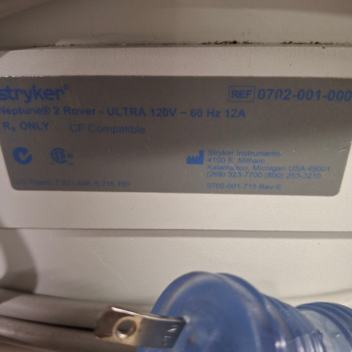 Stryker Neptune 2 Ultra Suction Management System