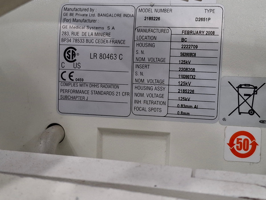 GE Healthcare AMX 4 Plus Portable X-Ray Unit
