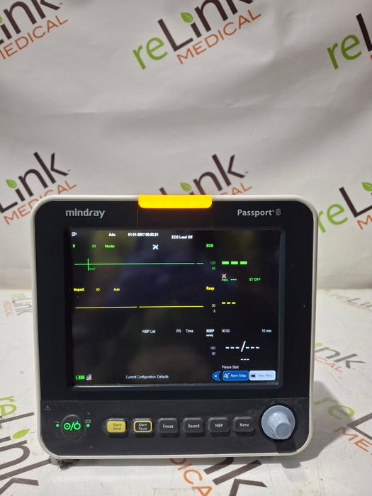 Mindray Mindray Passport 8 Patient Monitor Patient Monitors reLink Online