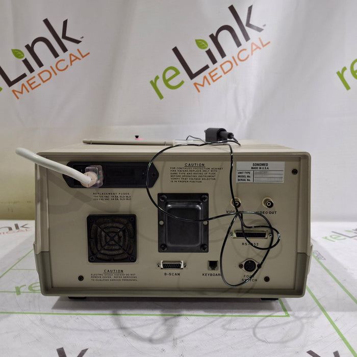 Sonomed Escalon Sonomed Escalon A-Scan A 2500 Ophthalmic Ultrasound Ultrasound reLink Online
