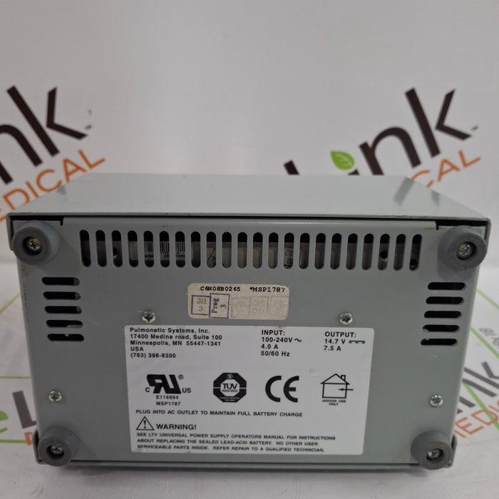 Pulmonetic Systems LTV UPS