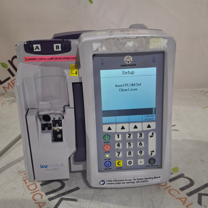 Hospira Hospira / ICU Medical Plum 360 Infusion Pump Infusion Pump reLink Online