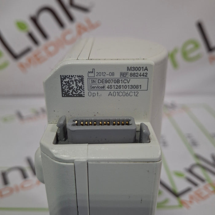 Philips M3001A-A01C06C12 Fast SpO2, NIBP, 12 lead ECG, Temp, IBP MMS Module