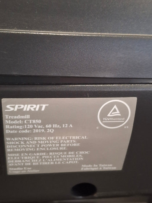 Spirit Fitness CT850 Treadmill