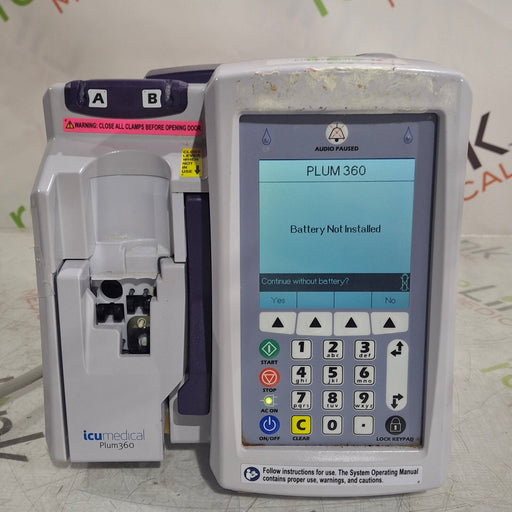 Hospira Hospira / ICU Medical Plum 360 Infusion Pump Infusion Pump reLink Online