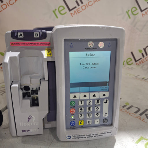 Hospira Hospira / ICU Medical Plum 360 Infusion Pump Infusion Pump reLink Online