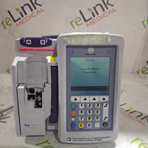 Hospira Hospira / ICU Medical Plum 360 Infusion Pump Infusion Pump reLink Online