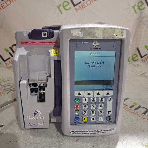 Hospira Hospira / ICU Medical Plum 360 Infusion Pump Infusion Pump reLink Online