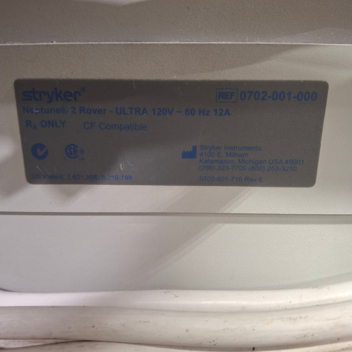 Stryker Neptune 2 Ultra Suction Management System