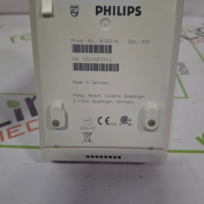 Philips M3001A-A01 Fast SpO2, NIBP, ECG MMS Module
