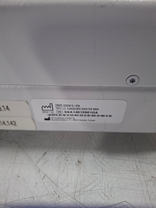 GE Healthcare GE Healthcare Carescape B850 CPU Unit Patient Monitors reLink Online