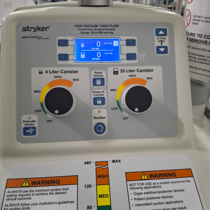 Stryker Neptune 2 Ultra Suction Management System