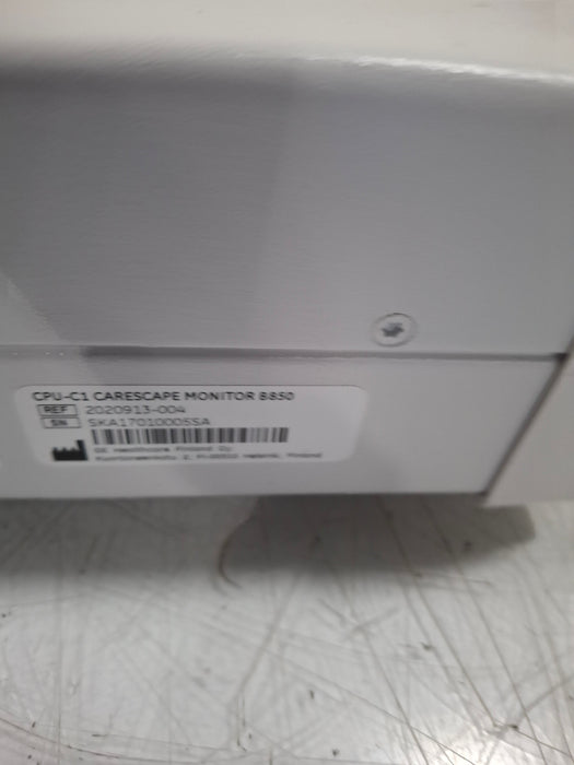 GE Healthcare GE Healthcare Carescape B850 CPU Unit Patient Monitors reLink Online