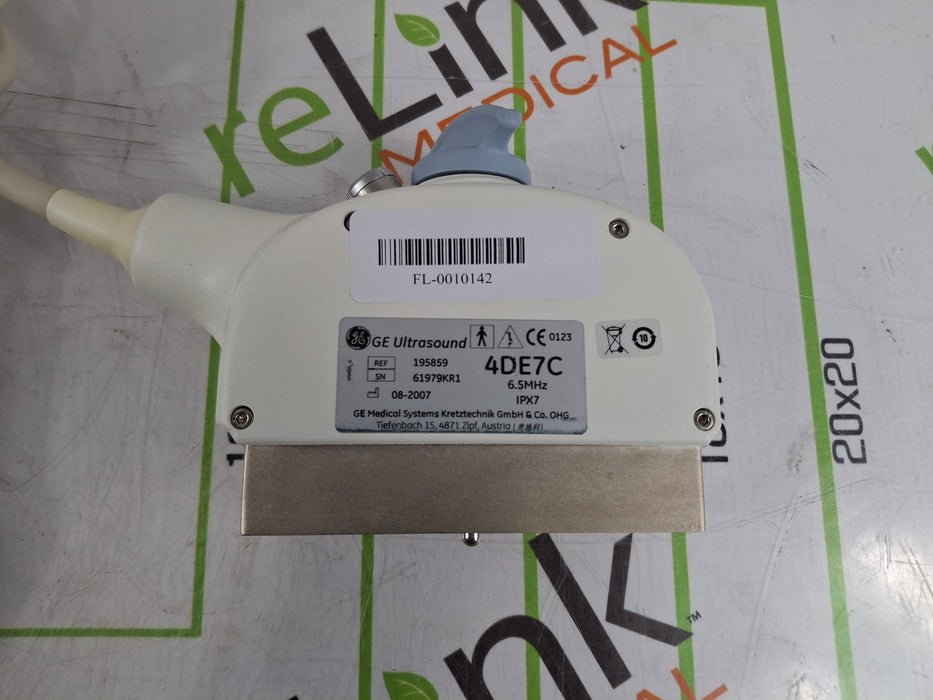 GE Healthcare GE Healthcare 4DE7C Endovaginal Transducer Ultrasound Probes reLink Online