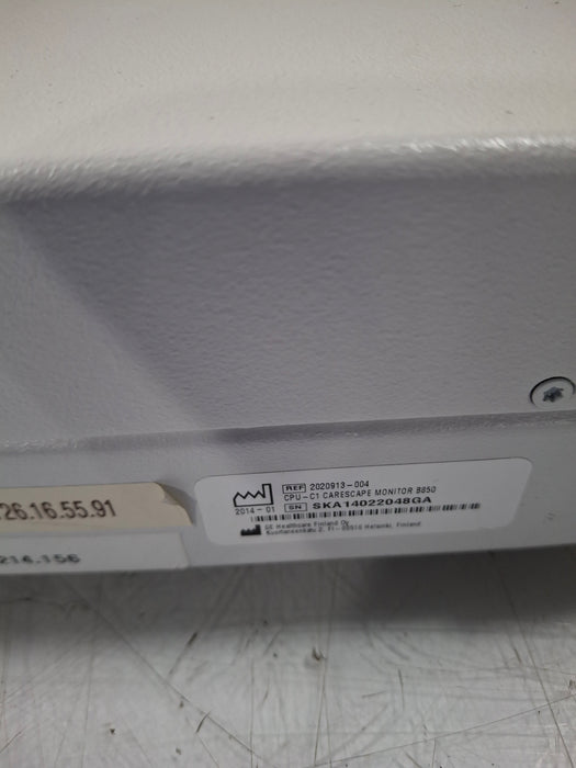 GE Healthcare GE Healthcare Carescape B850 CPU Unit Patient Monitors reLink Online